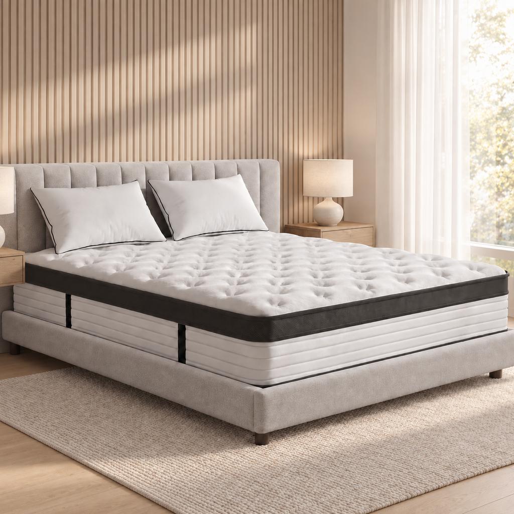 Luxury 5 Zone Pocket Spring Medium Firm Double Mattress