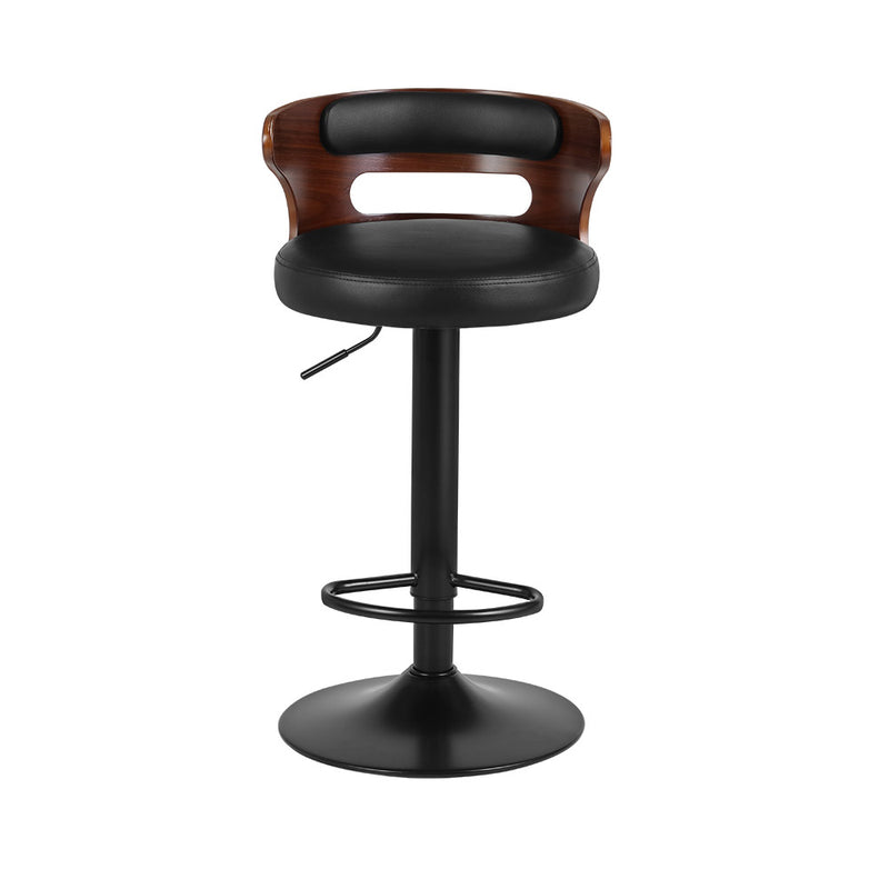Bexley Faux Leather Gas Lift  Bar Stools x 2