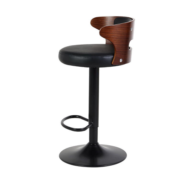 Bexley Faux Leather Gas Lift  Bar Stools x 2