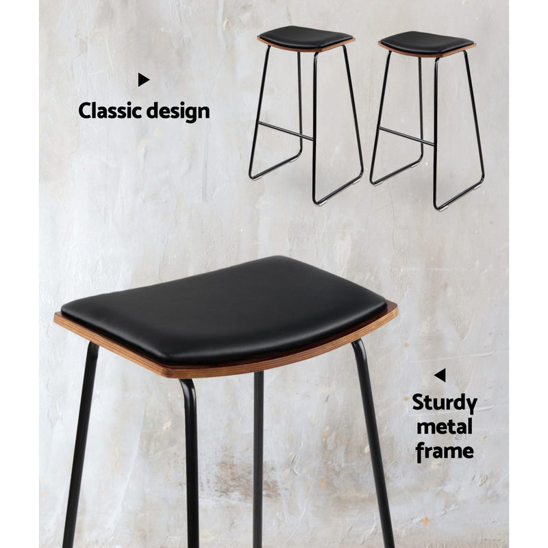 Toledo Metal Kitchen and Counter Bar Stools x 2