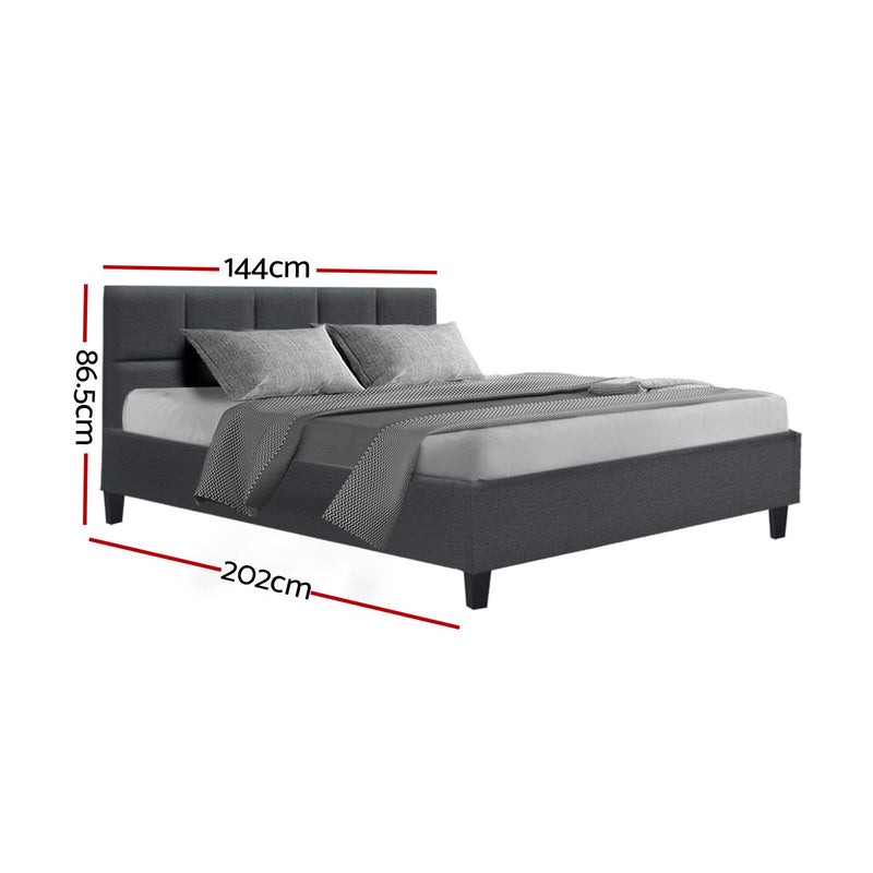 Porto Premium Fabric Bed Frame - Double Size