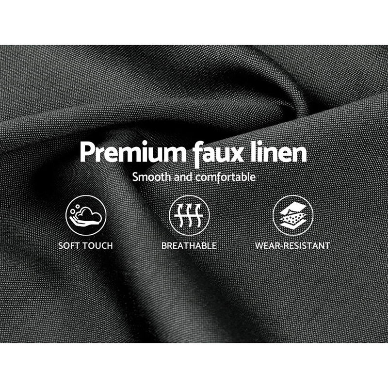Porto Premium Fabric Bed Frame - Double Size