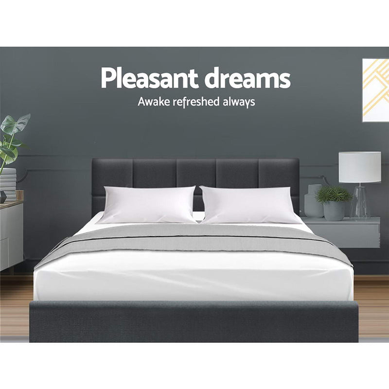 Porto Premium Fabric Bed Frame - Double Size