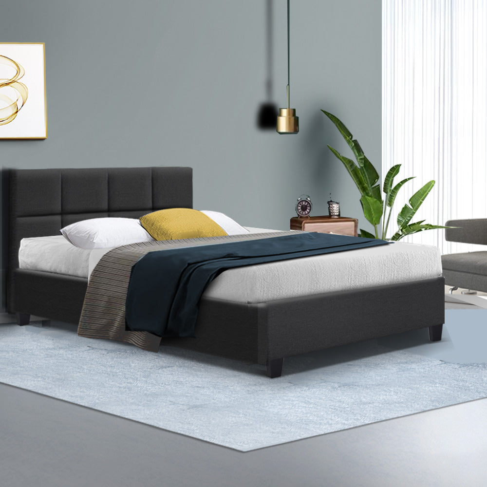 Porto Premium Fabric Bed Frame - Double Size
