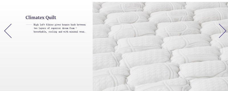 SleepMaker Lifestyle Murray Pocket Spring Medium Feel Mattress Best Price At Comfort for All Doncaster