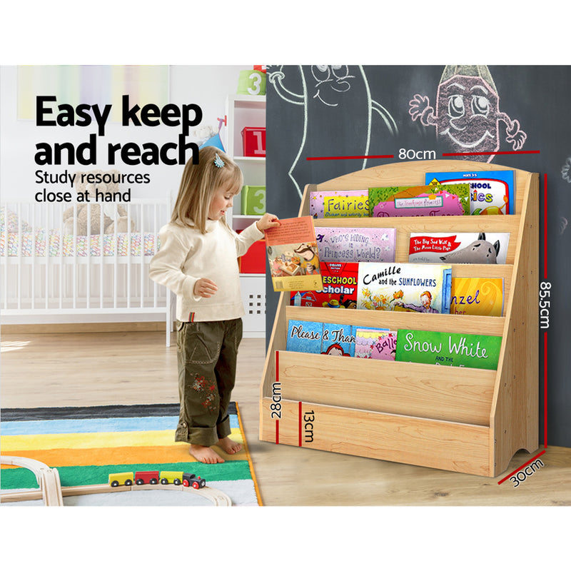 KidsDream 5 Tiers Bookshelf and Bookcase Display