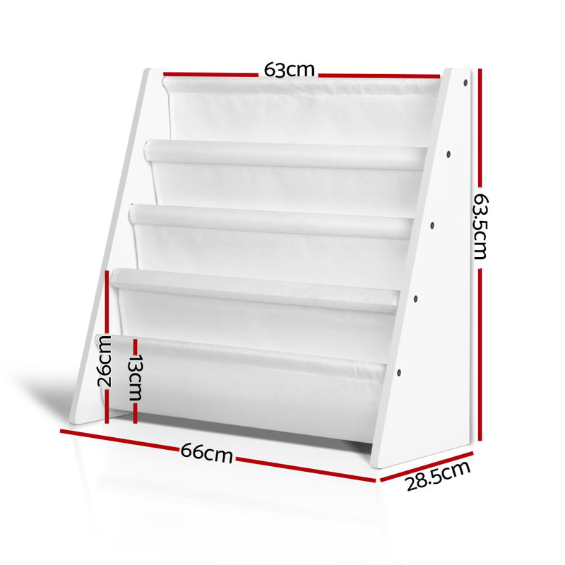 KidsDream Bookshelf  Bookcase White Colour