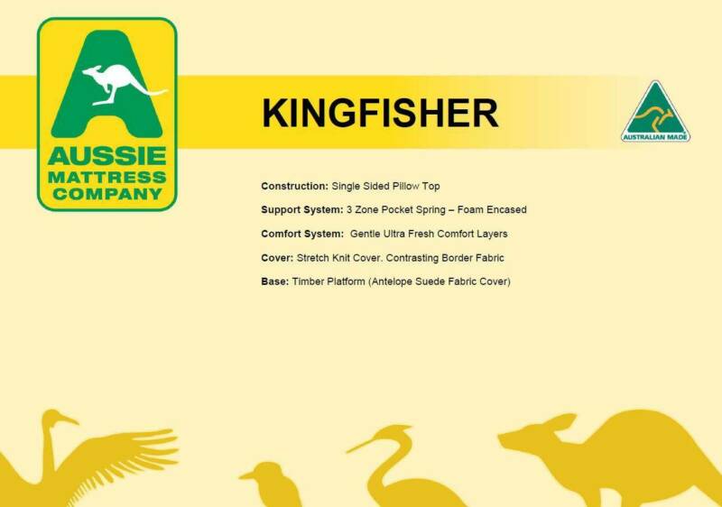 Sleepmaker Kingfisher-Pocket Spring Pillow Top Medium Feel Mattress