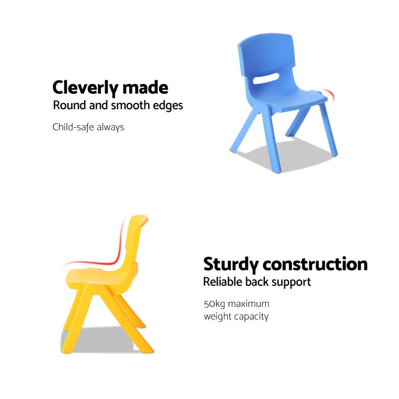KidsDream Set of 4 Kids Play Chairs