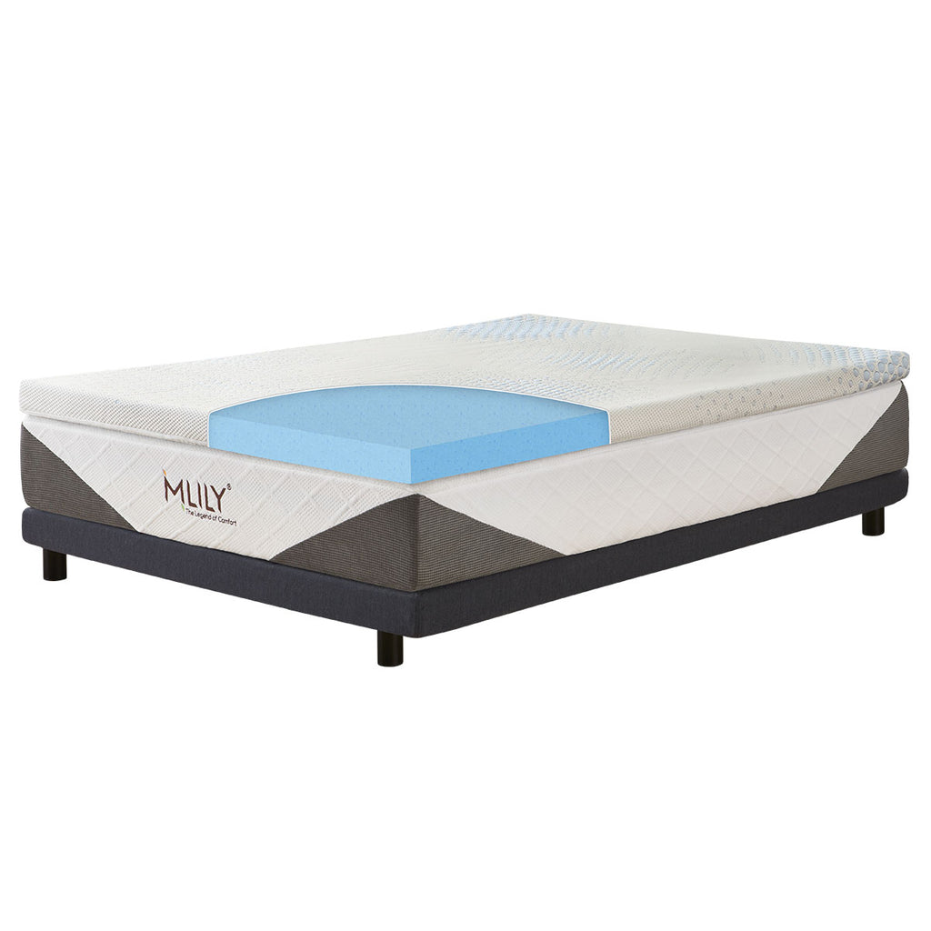 Mlily ENHANCEIPOLAR GEL FUSION MATTRESS TOPPER - 5cm BEST PRICE AT COMFORT FOR ALL