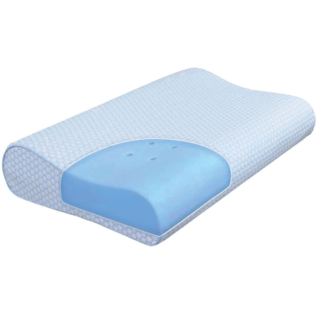 Mlily SENSIPOLAR GEL FUSION CONTOUR PILLOW BEST PRICE AT COMFORT FOR ALL