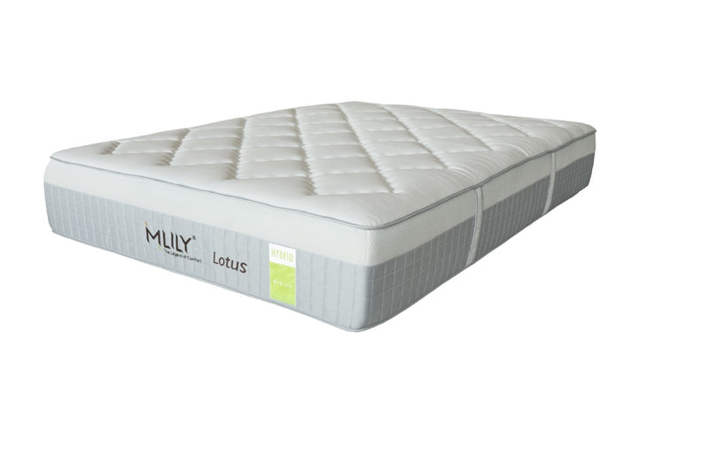 MLILY LOTUS HYBRID MEDIUM MATTRESS BEST PRICE AT COMFORT FOR ALL