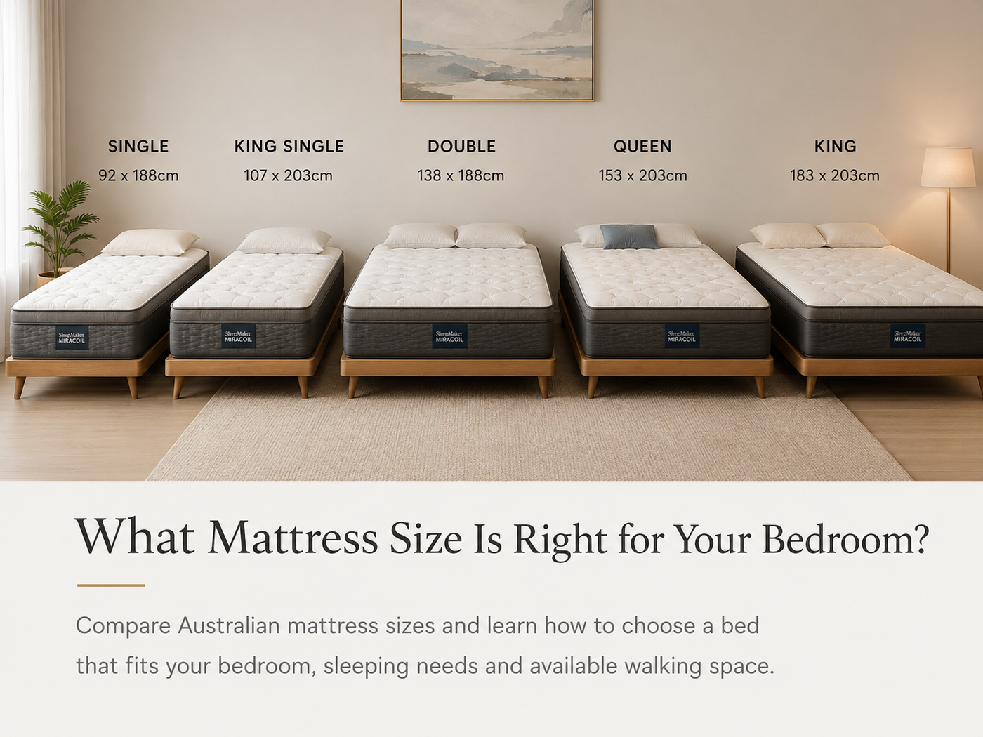 What Mattress Size Is Right for Your Bedroom?