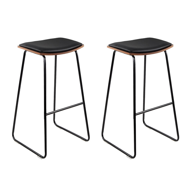Toledo Metal Kitchen and Counter Bar Stools x 2
