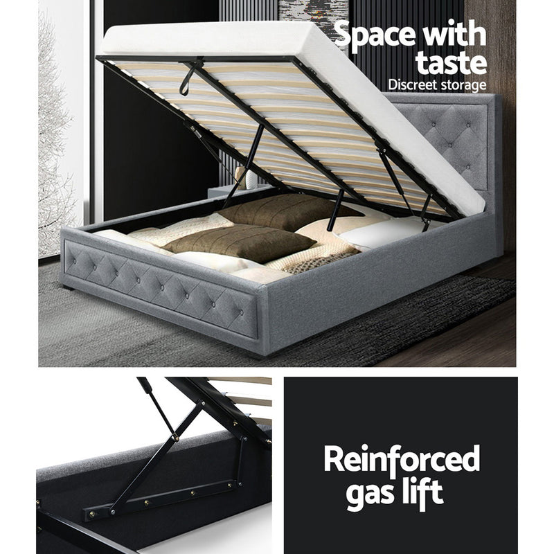 Barnet Gas Lift Bed Frame Double Size