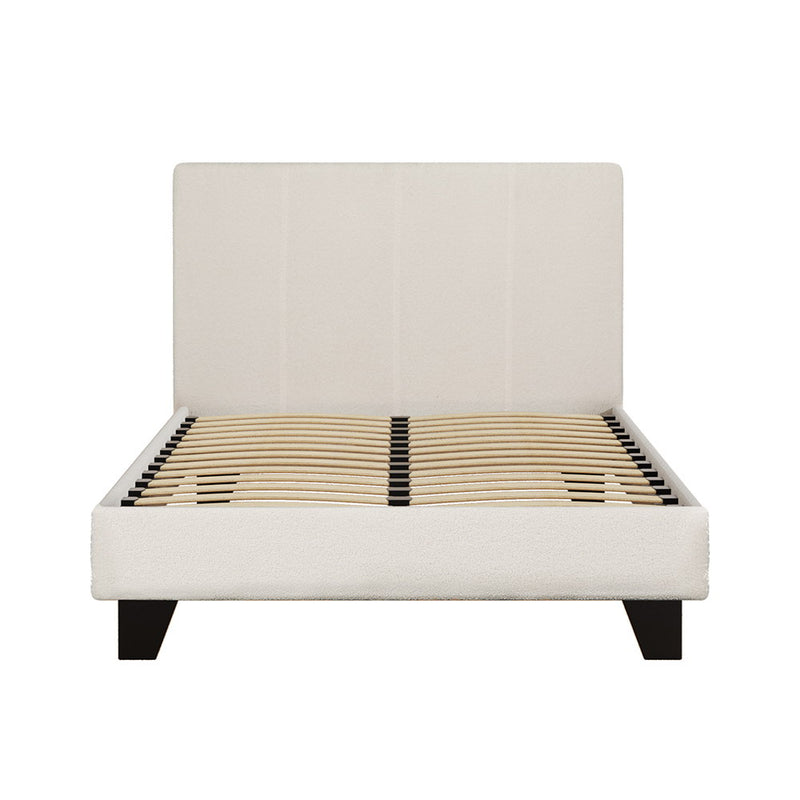 Chicago Premium Fabric Bed Frame - King Single