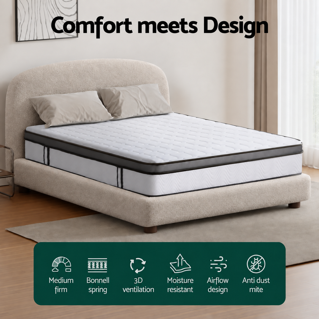 Luxury Cool Gel Foam Medium Firm Double Mattress