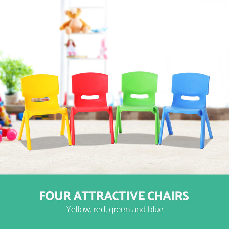 KidsDream Set of 4 Kids Play Chairs