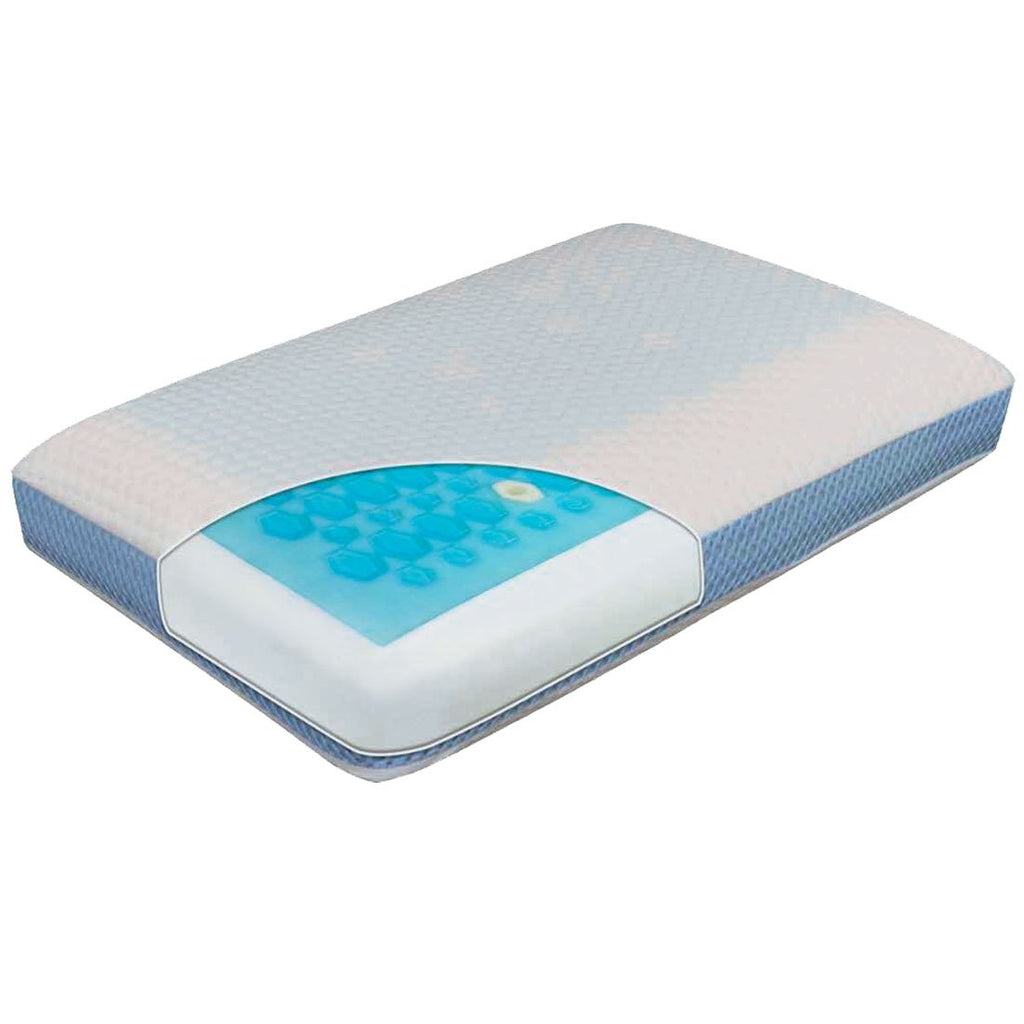 MLILY SENSIPOLAR GEL TOP TRADITIONAL PILLOW BEST PRICE AT COMFORT FOR ALL